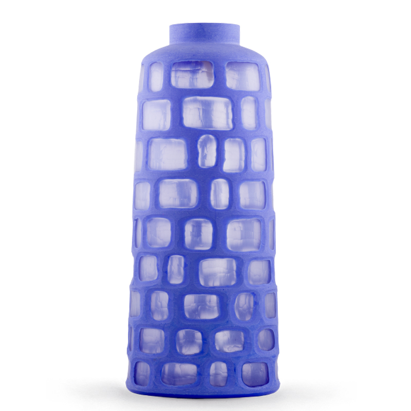 Ваза Blue Cells Vase Светло-синий Прозрачный Ваза Blue Cells Vase Светло-синий Прозрачный в Кирове | Loft Concept