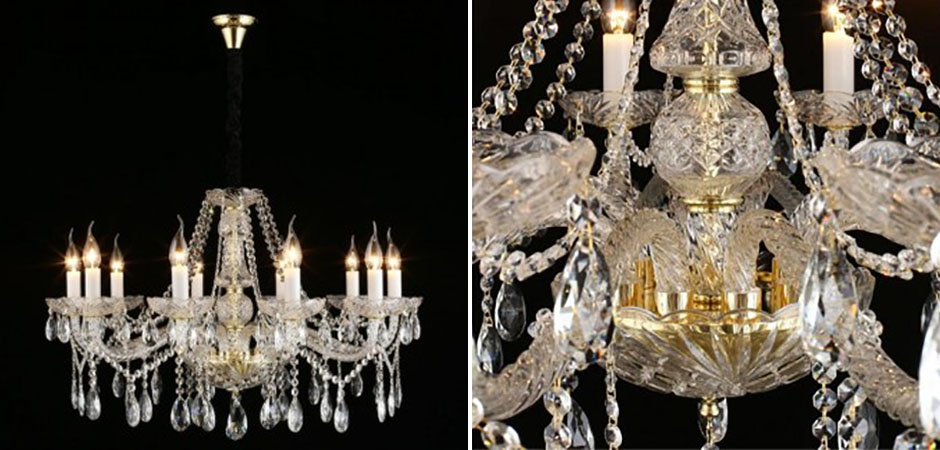 Люстра Crystal Lights Золотая Люстра Crystal Lights Золотая - Loft-Concept в Кирове