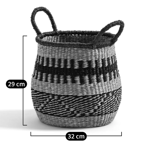 Круглая плетеная корзина Oyana Wicker Basket Круглая плетеная корзина Oyana Wicker Basket в Кирове