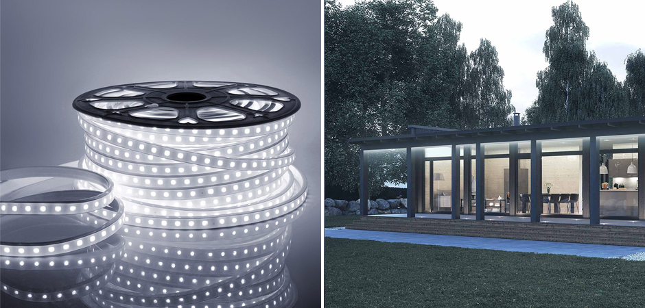 Комплект светодиодной ленты 6W/m 60LED/m 2835SMD холодный белый 5М Комплект светодиодной ленты 6W/m 60LED/m 2835SMD холодный белый 5М - Loft-Concept в Кирове
