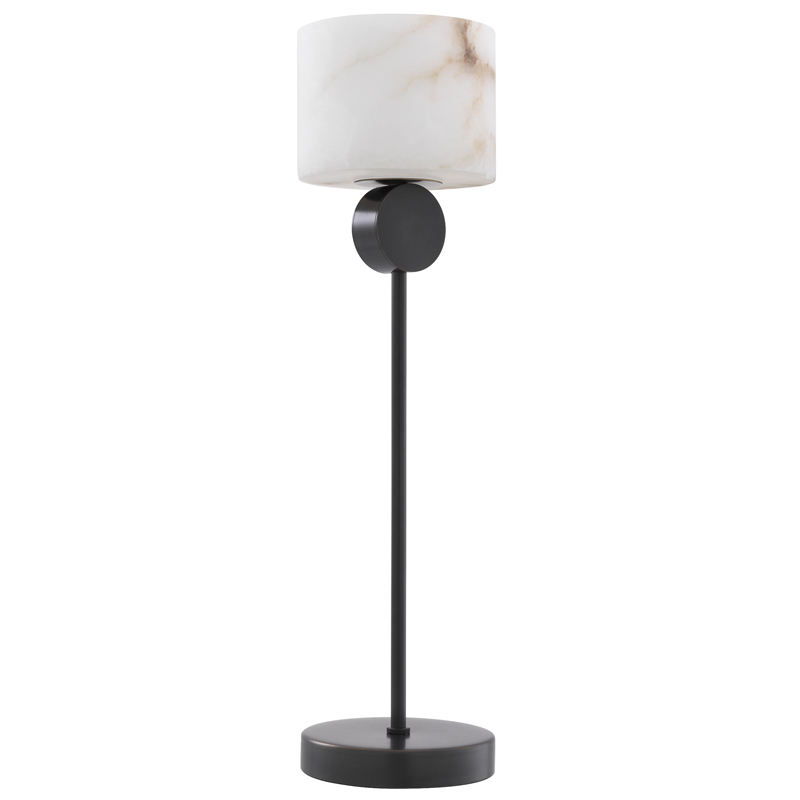 Настольная лампа Eichholtz Table Lamp Etruscan Bronze Темная бронза Белый Настольная лампа Eichholtz Table Lamp Etruscan Bronze Темная бронза Белый в Кирове | Loft Concept
