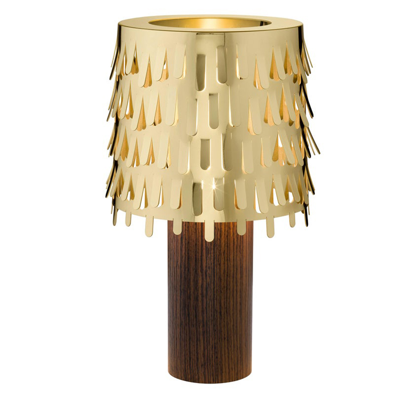 Настольная лампа Foglie Table Lamp Золотой Настольная лампа Foglie Table Lamp Золотой в Кирове | Loft Concept