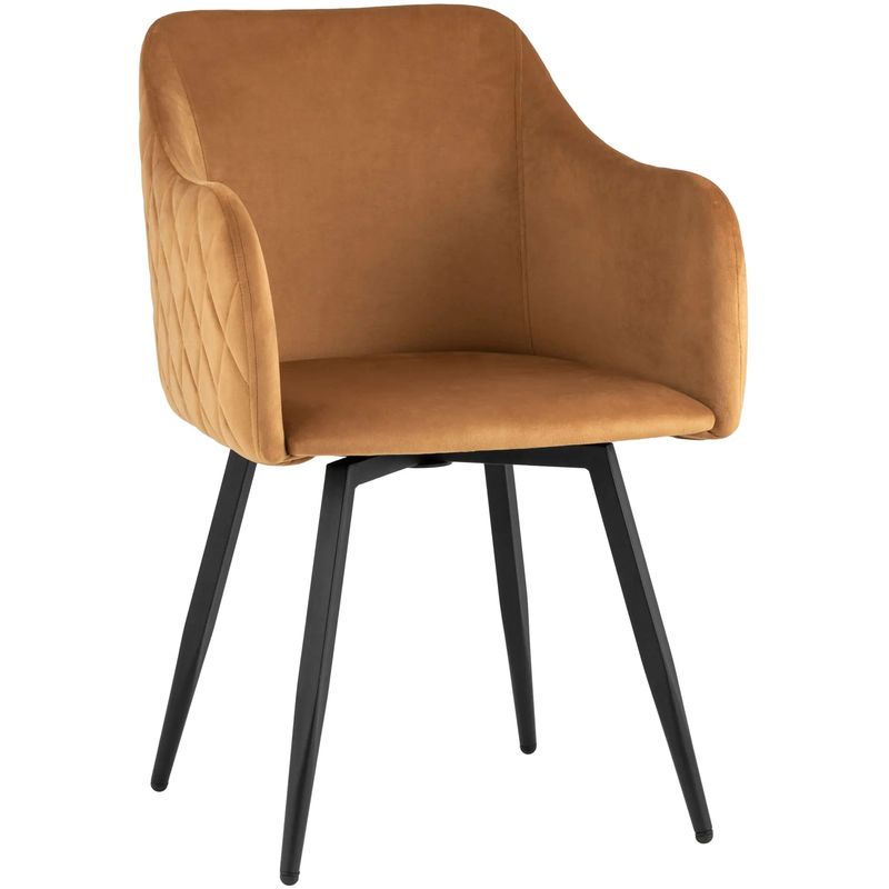 Стул Вращающийся Nika Chair Оранжевый Цвет Оранжевый Черный Стул Вращающийся Nika Chair Оранжевый Цвет Оранжевый Черный в Кирове | Loft Concept