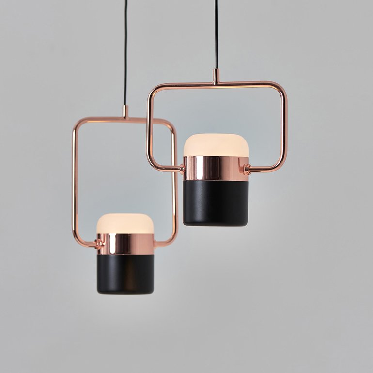Люстра Seeddesign Ling P1 Black Черный Медь Люстра Seeddesign Ling P1 Black Черный Медь в Кирове | Loft Concept