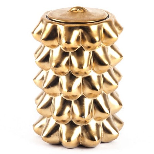 Ваза Jonathan Adler GEORGIA VASE gold Золотой Ваза Jonathan Adler GEORGIA VASE gold Золотой в Кирове | Loft Concept