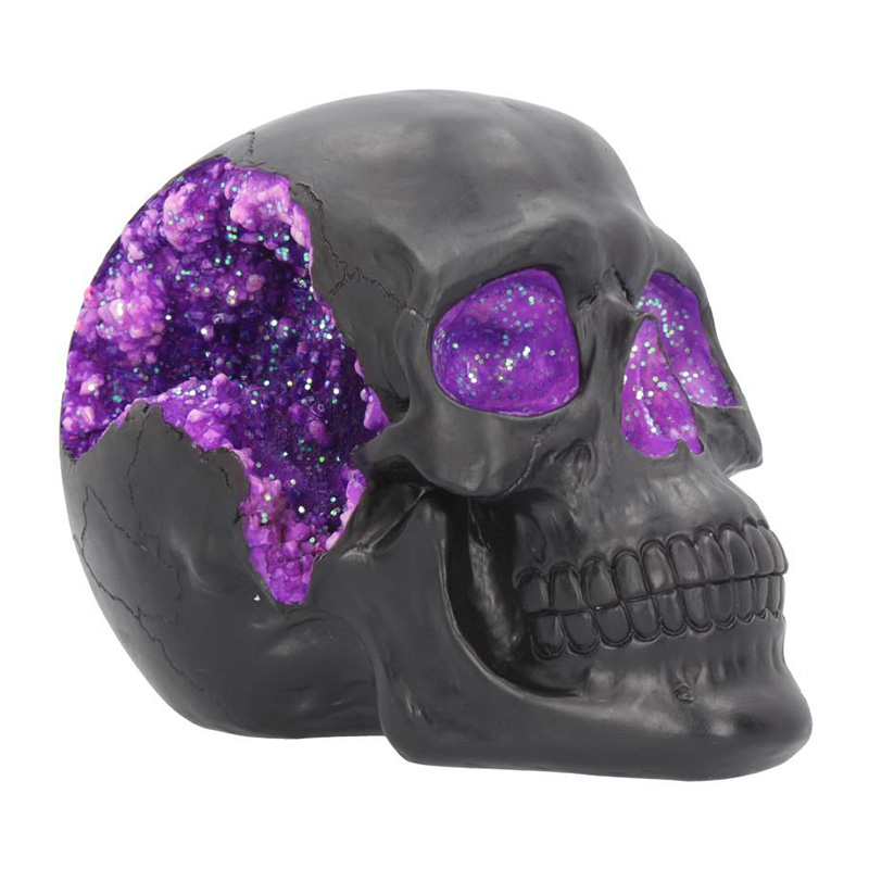 Статуэтка Druza Skull Черный Фиолетовый Статуэтка Druza Skull Черный Фиолетовый в Кирове | Loft Concept