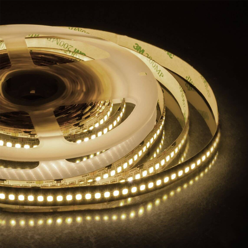 Светодиодная лента 26W/m 240Led/m 2835SMD теплый белый Белый Светодиодная лента 26W/m 240Led/m 2835SMD теплый белый Белый в Кирове | Loft Concept