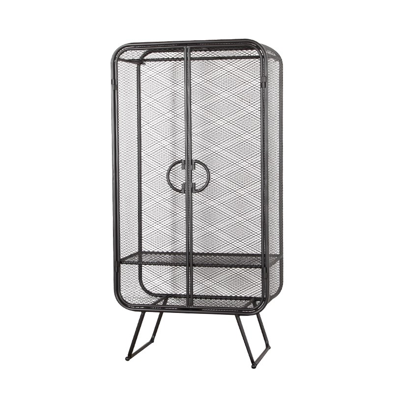 Шкаф Rhombic Grid Wardrobe Black Черный Шкаф Rhombic Grid Wardrobe Black Черный в Кирове | Loft Concept