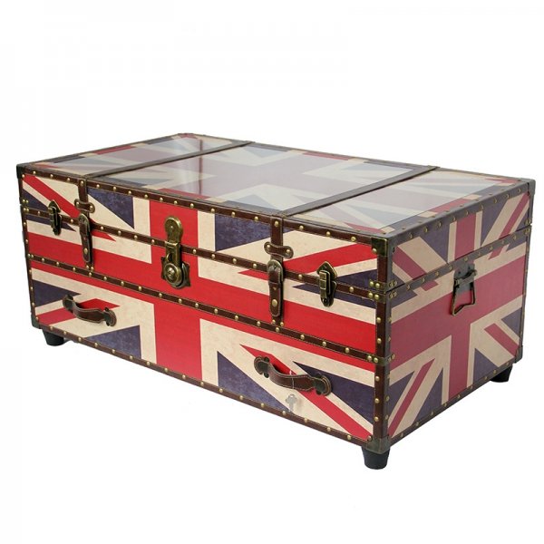 Сундук Union Jack Traveler Style Сундук Union Jack Traveler Style в Кирове | Loft Concept