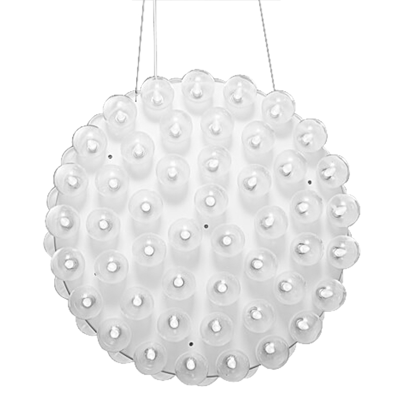 Люстра Gabrielle Circle Chandeliers Белый Прозрачный Люстра Gabrielle Circle Chandeliers Белый Прозрачный в Кирове | Loft Concept