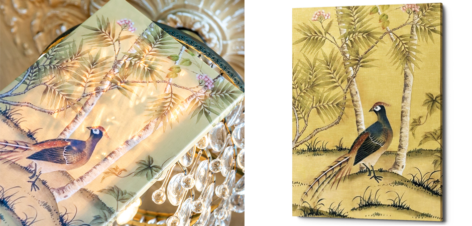Постер Beige Chinoiserie Постер Beige Chinoiserie - Loft-Concept в Кирове