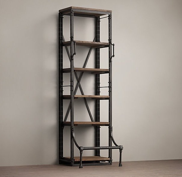 Стеллаж Vintage Iron Stella Стеллаж Vintage Iron Stella в Кирове | Loft Concept