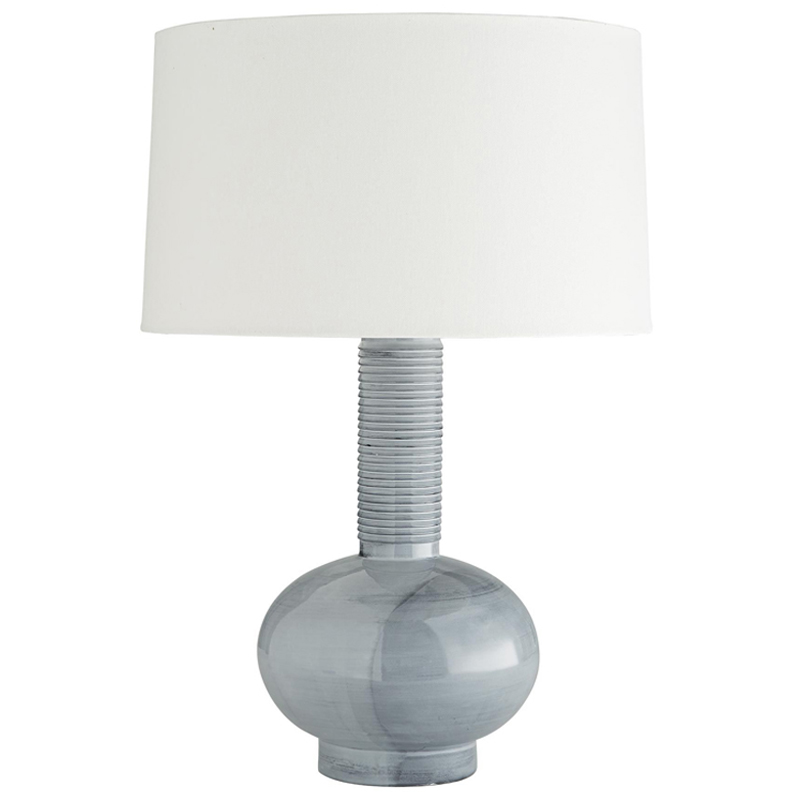 Дизайнерская настольная лампа NAKOMA LAMP Серый Белый Дизайнерская настольная лампа NAKOMA LAMP Серый Белый в Кирове | Loft Concept
