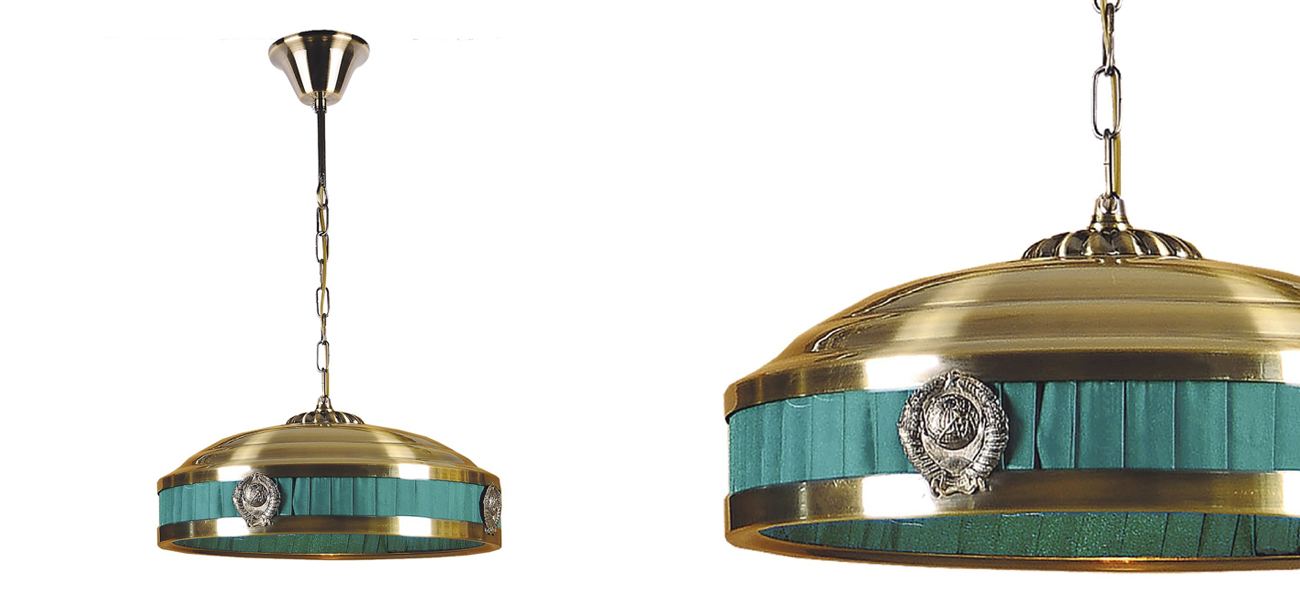 Люстра цвета античной бронзы Soviet - фото