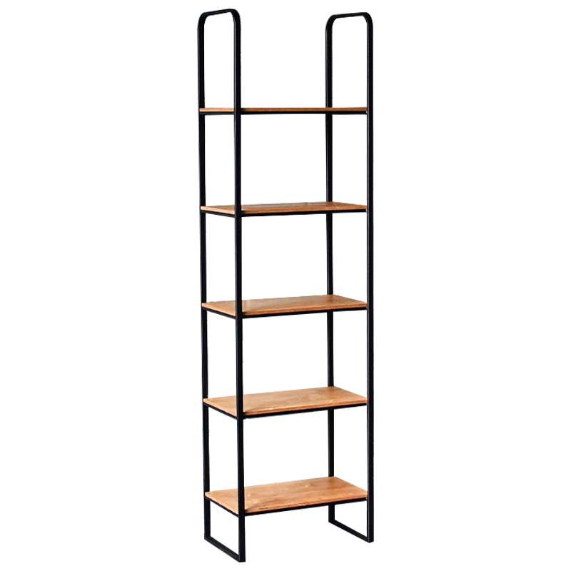 Стеллаж Buster Industrial Metal Rust Rack Древесина Черный Стеллаж Buster Industrial Metal Rust Rack Древесина Черный в Кирове | Loft Concept