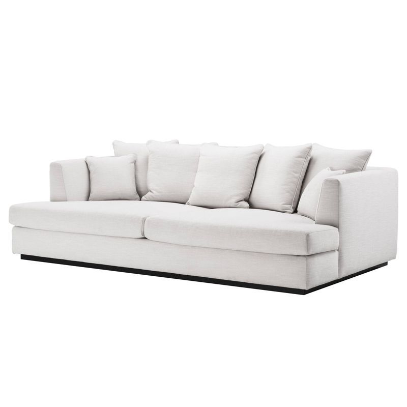 Диван Eichholtz Sofa Taylor Lounge Белый Черный Диван Eichholtz Sofa Taylor Lounge Белый Черный в Кирове | Loft Concept