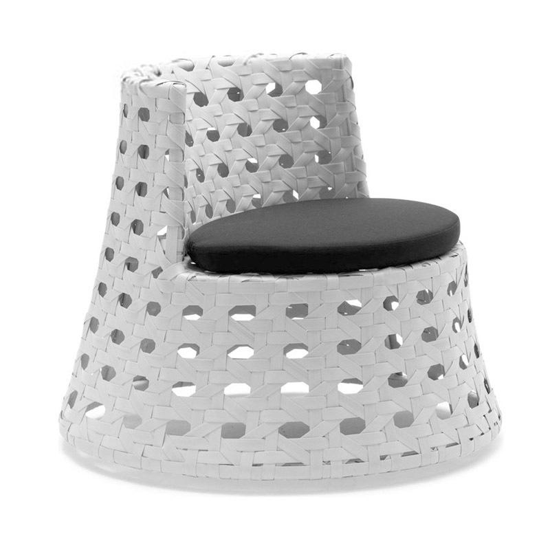 Кресло White Braid Chair Белый Кресло White Braid Chair Белый в Кирове | Loft Concept
