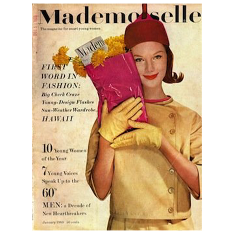Постер Mademoiselle Cover 1960 January  в Кирове | Loft Concept 