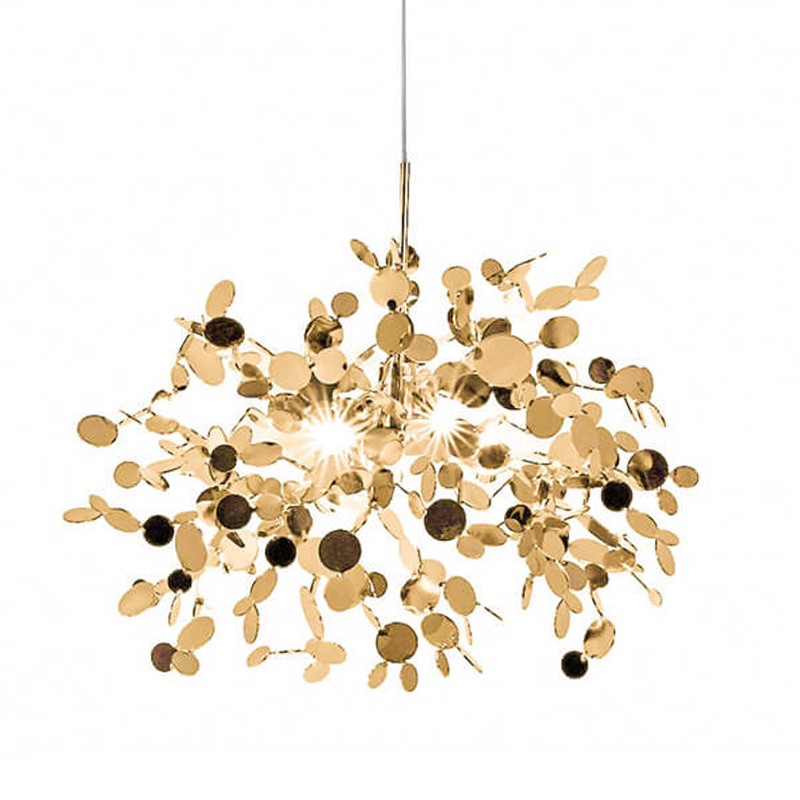 Люстра Terzani Argent Suspension Gold Pendant Lamp 40 Золотой Люстра Terzani Argent Suspension Gold Pendant Lamp 40 Золотой в Кирове | Loft Concept