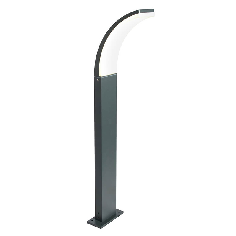 Уличный светильник Bogen Street Lamp Черный Белый Уличный светильник Bogen Street Lamp Черный Белый в Кирове | Loft Concept