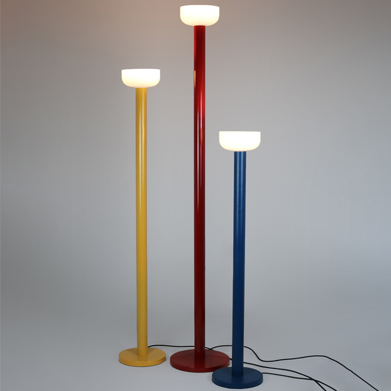 Торшер светодиодный Colored Tube Красный Синий Желтый Торшер светодиодный Colored Tube Красный Синий Желтый в Кирове | Loft Concept