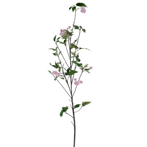 Декоративный искусственный цветок Blooming Tree Зеленый Белый Розовый Декоративный искусственный цветок Blooming Tree Зеленый Белый Розовый в Кирове | Loft Concept