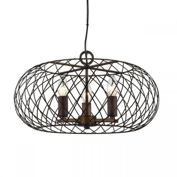 Люстра Garbege Pendant Коричневый Люстра Garbege Pendant Коричневый в Кирове | Loft Concept