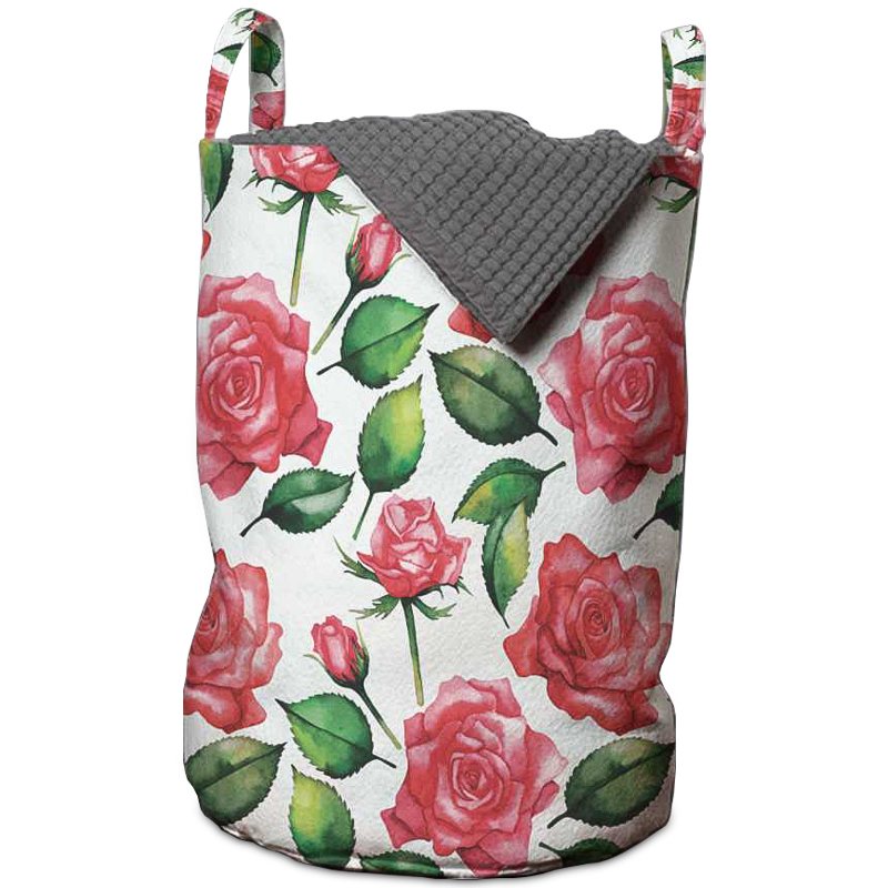 Корзина Roses Basket Белый Розовый (Rose) Корзина Roses Basket Белый Розовый (Rose) в Кирове | Loft Concept