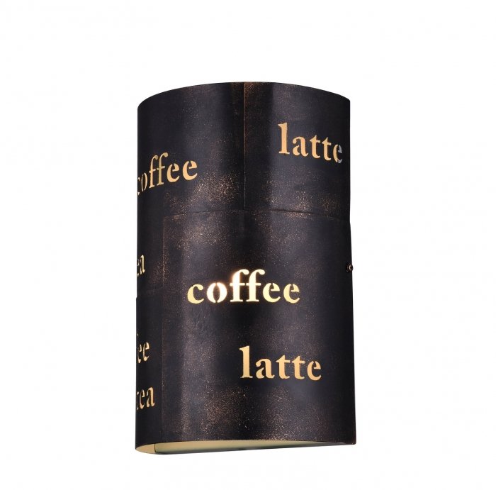 Настенный светильник Bar Coffee Wall Коричневый винтаж Настенный светильник Bar Coffee Wall Коричневый винтаж в Кирове | Loft Concept