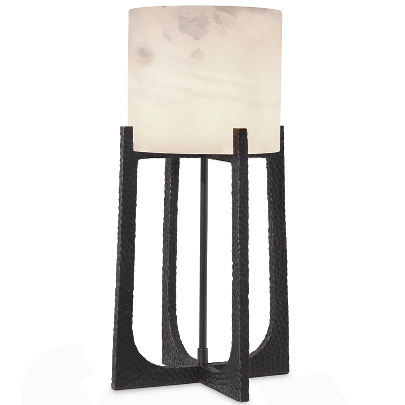 Настольная лампа Eichholtz Table Lamp Frazer S Белый Черный Темная бронза Настольная лампа Eichholtz Table Lamp Frazer S Белый Черный Темная бронза в Кирове | Loft Concept