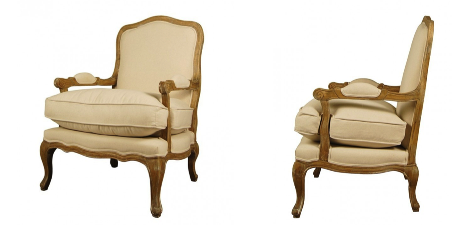 Кресло French Provence ArmChair Shebbi Light Кресло French Provence ArmChair Shebbi Light - Loft-Concept в Кирове