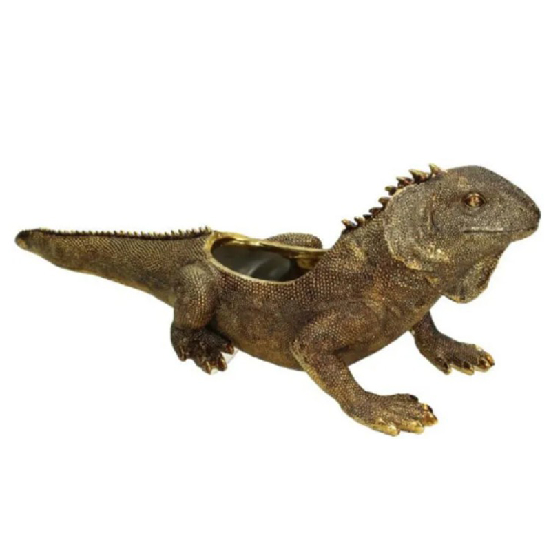 Кашпо Игуана Lizard Vase Бронза Кашпо Игуана Lizard Vase Бронза в Кирове | Loft Concept