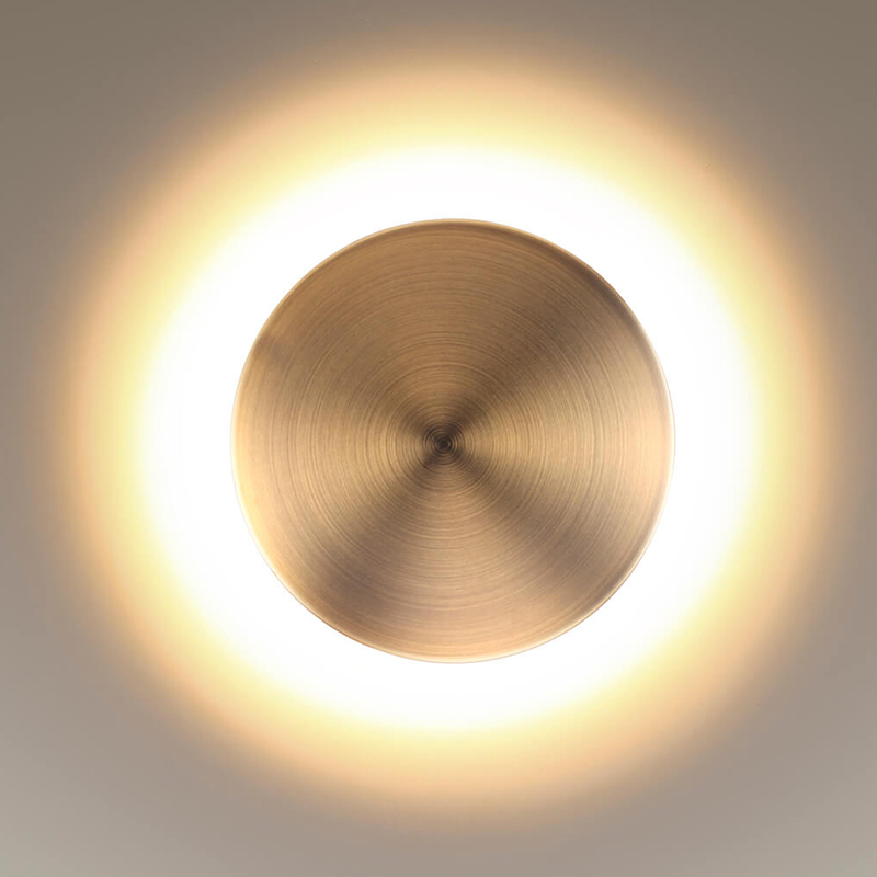 Бра Disco Piatto Bronze Sconce Бронза Бра Disco Piatto Bronze Sconce Бронза в Кирове | Loft Concept
