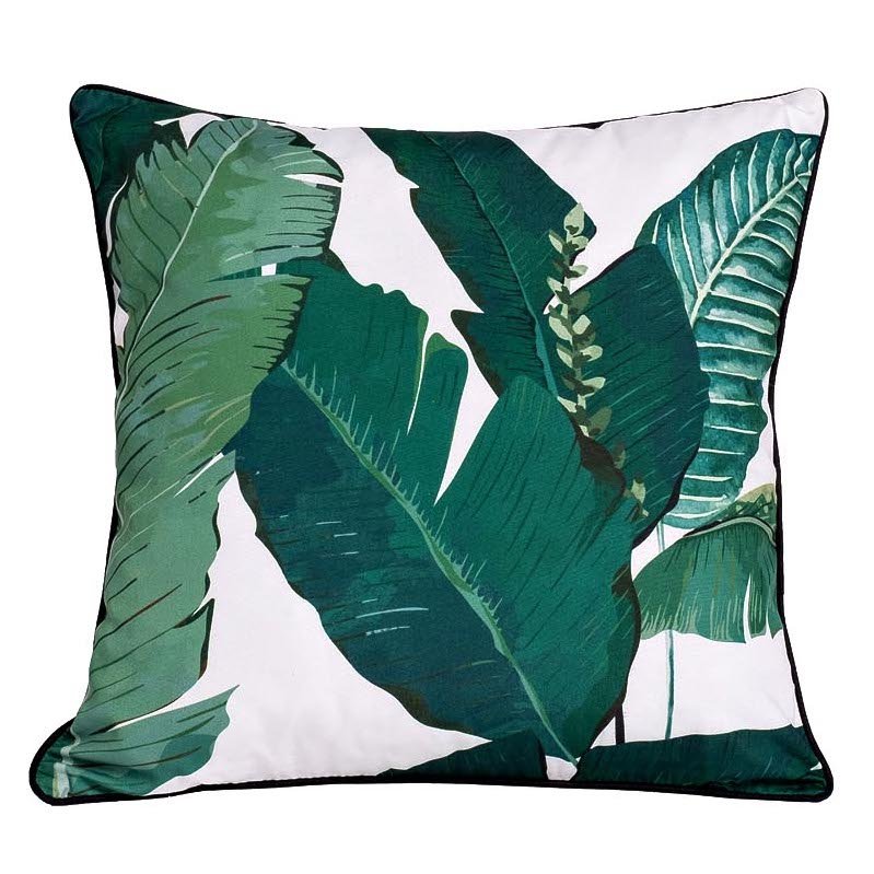 Подушка Tropical Leaves Зеленый Подушка Tropical Leaves Зеленый в Кирове | Loft Concept
