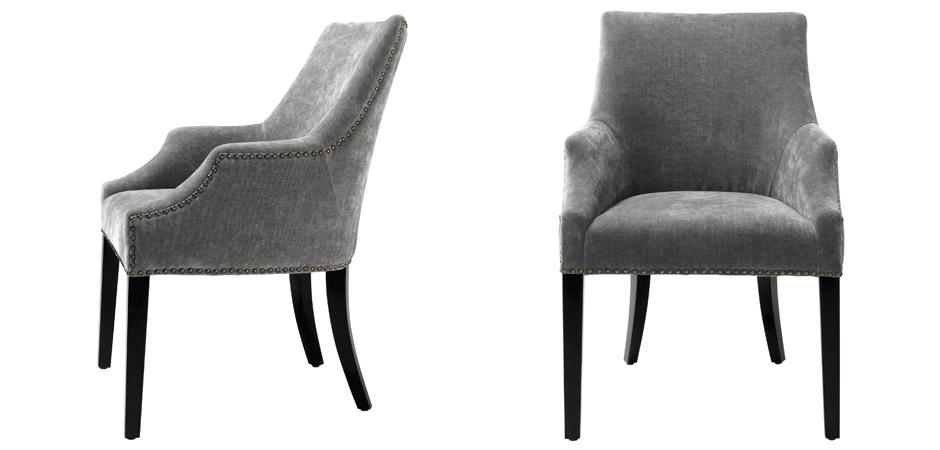 Стул Eichholtz Dining Chair Legacy grey Стул Eichholtz Dining Chair Legacy grey - Loft-Concept в Кирове