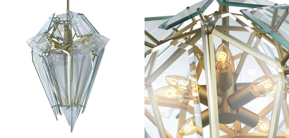 Люстра Chandelier Shard gold Люстра Chandelier Shard gold - Loft-Concept в Кирове