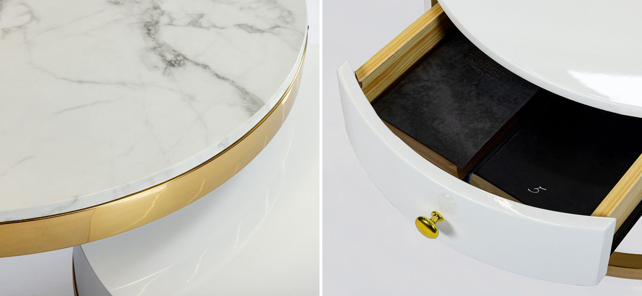 Набор из двух журнальных столиков Twinify - фото