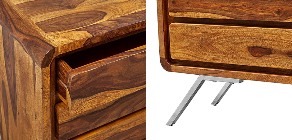 Комод деревянный на металлических ножках Liam Wood Commode Комод деревянный на металлических ножках Liam Wood Commode - Loft-Concept в Кирове