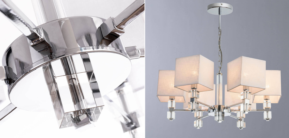 Люстра Tradonico Chandelier Chromium Люстра Tradonico Chandelier Chromium - Loft-Concept в Кирове
