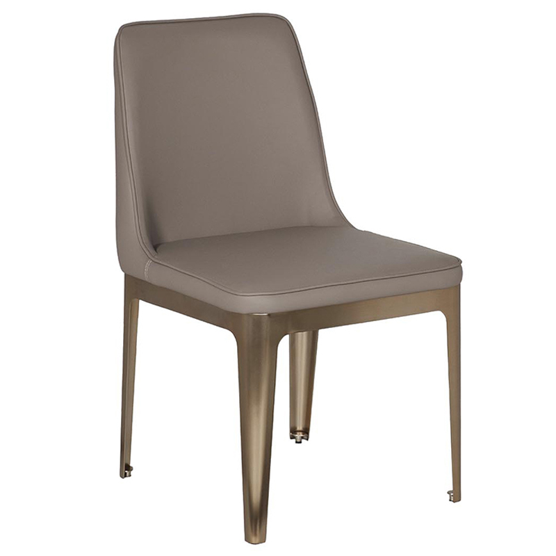 Стул Vohaul Chair light gray Светло-серый Медь Стул Vohaul Chair light gray Светло-серый Медь в Кирове | Loft Concept