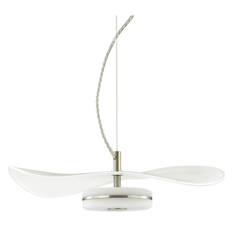 Подвесной светильник Floaty White Hanging lamp Белый Никель Подвесной светильник Floaty White Hanging lamp Белый Никель в Кирове | Loft Concept