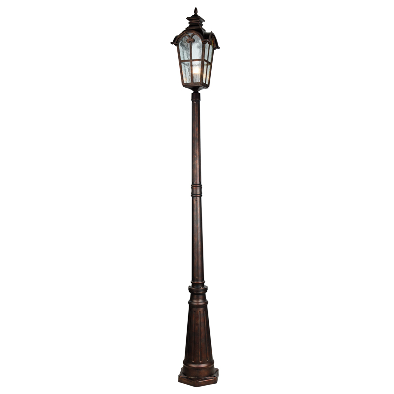 Уличный светильник Curtis Street lamp Темная бронза Прозрачное Стекло Уличный светильник Curtis Street lamp Темная бронза Прозрачное Стекло в Кирове | Loft Concept