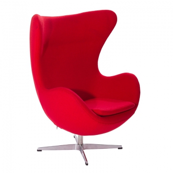 Кресло яйцо Egg Chair Белый Серый Красный Черный Кресло яйцо Egg Chair Белый Серый Красный Черный в Кирове | Loft Concept