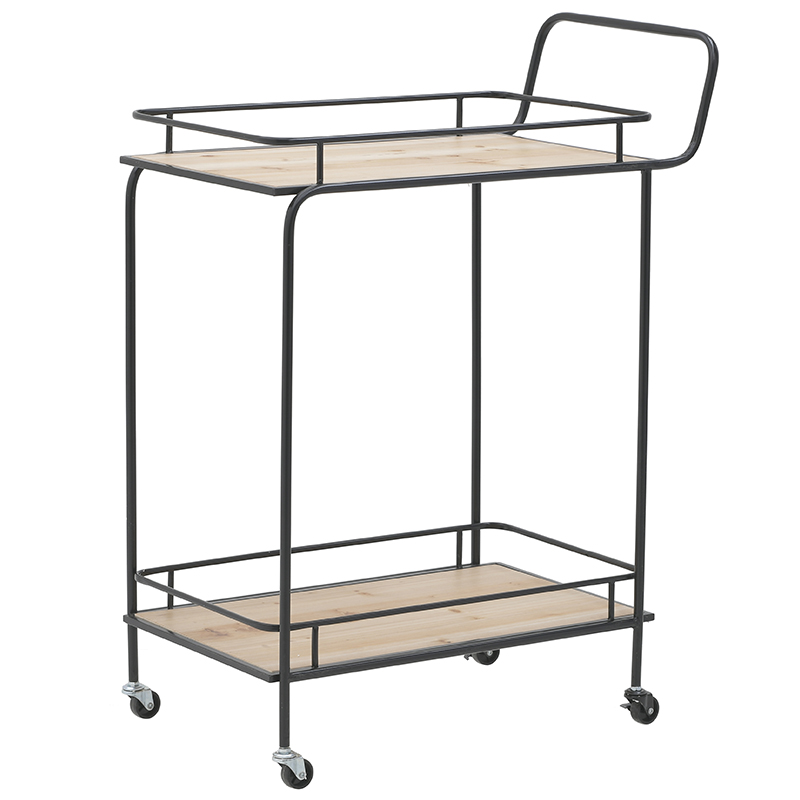 Стол для сервировки Weston Serving Table Черный Древесина в Кирове | Loft Concept 