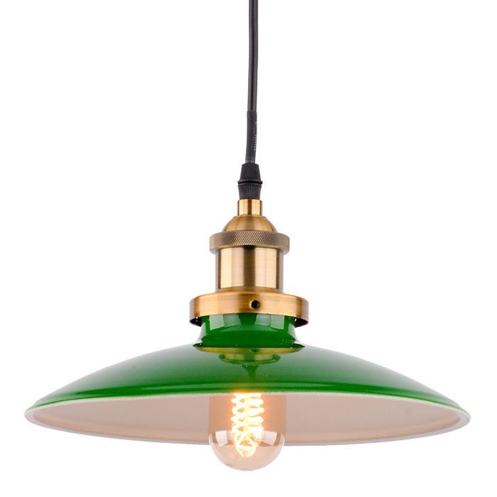 Подвесной светильник Billiards Light Pendant Черный Зеленый Подвесной светильник Billiards Light Pendant Черный Зеленый в Кирове | Loft Concept