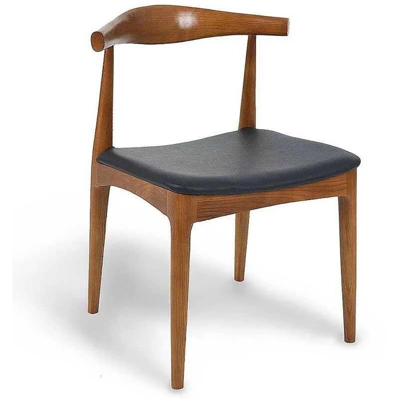 Стул Elbow HANS J.WEGNER Темный Ясень Коричневый Черный Стул Elbow HANS J.WEGNER Темный Ясень Коричневый Черный в Кирове | Loft Concept