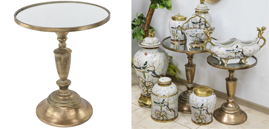 Приставной стол Table Bronze Glass Приставной стол Table Bronze Glass - Loft-Concept в Кирове