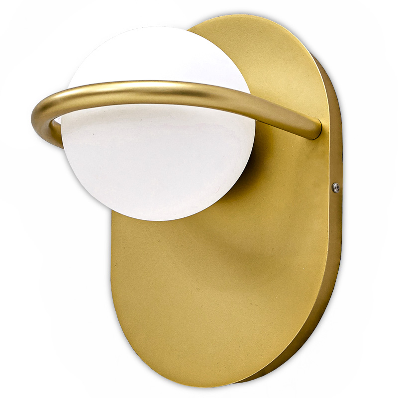 Бра Gold Holds Ball Sconces Золотой Белый Бра Gold Holds Ball Sconces Золотой Белый в Кирове | Loft Concept