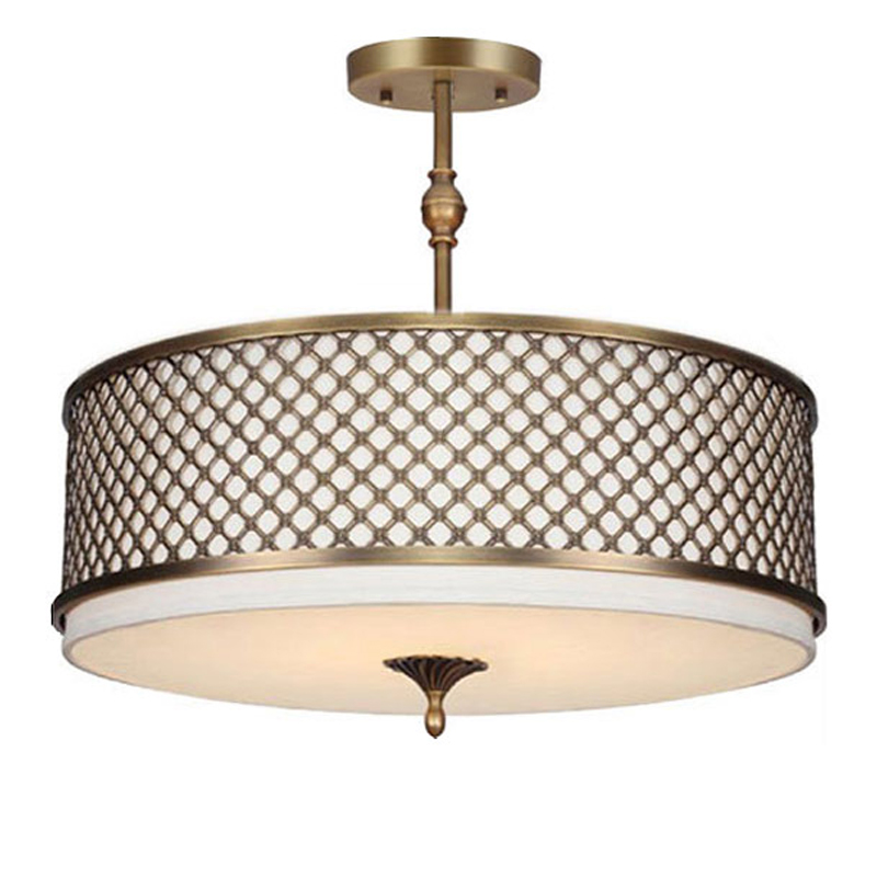 Люстра Kahir Classic Chandelier Латунь Белый Люстра Kahir Classic Chandelier Латунь Белый в Кирове | Loft Concept