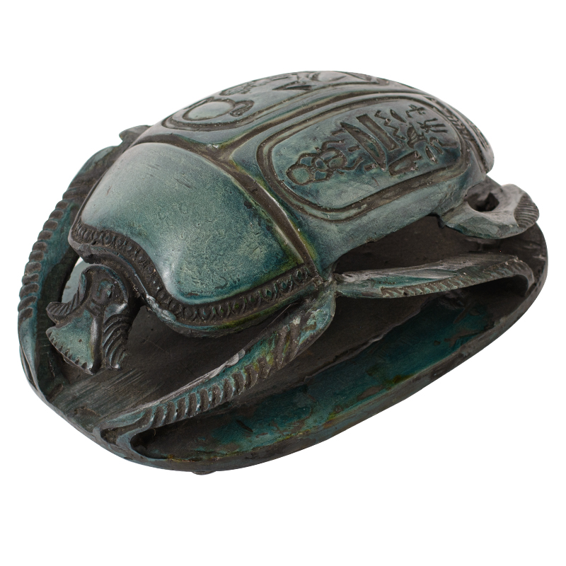Статуэтка Скарабей Scarab Beetle dark green 2 Зеленый Статуэтка Скарабей Scarab Beetle dark green 2 Зеленый в Кирове | Loft Concept